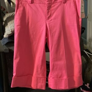 Vintage Lilly‎  Pulitzer Parade Pink Courtney Stretch Pants, 4